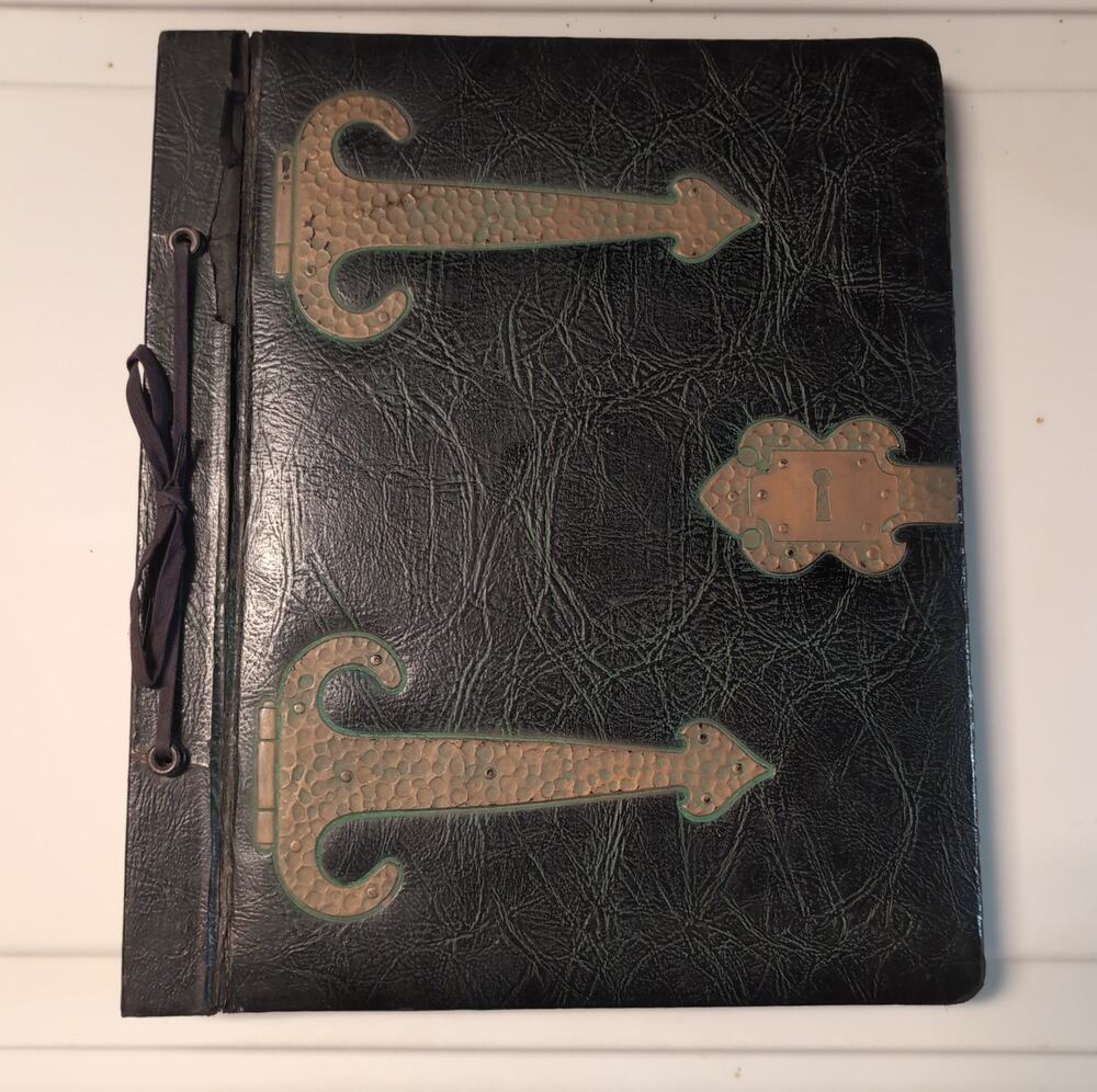 1930s Photo Album Scrapbook Mostly Unused (See Pics)